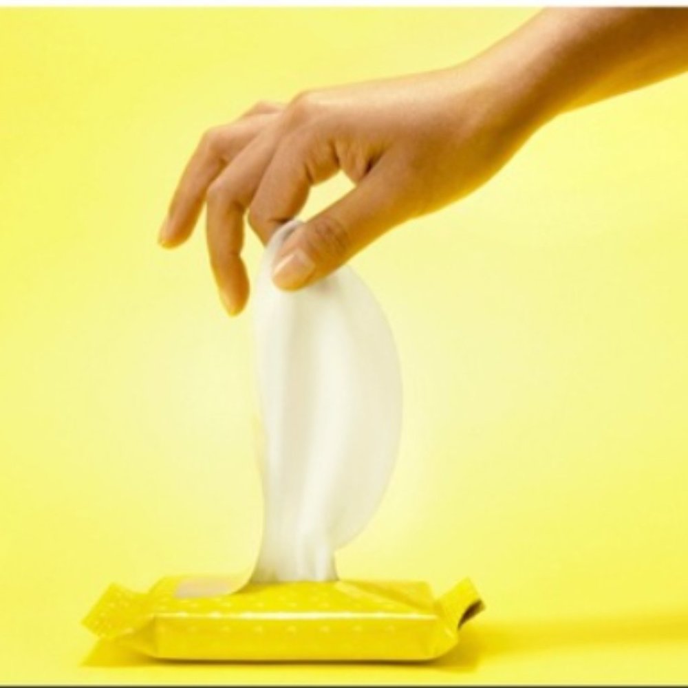 Argan Oil Makeup Removing Wipes w/Vitamin C